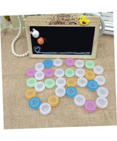 Partykindom 10 ST Contact Lens Container Kit - Clear Lens Case Mirror & Film Holder for Safe Storage - Perfect for International Shipping - Buy Online on GoSupps.com