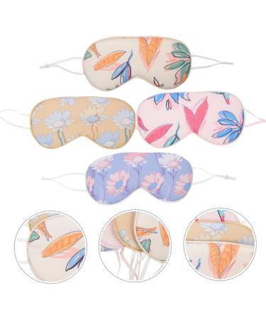 Silk Eye Sleeping Mask Set - 16 Pcs | Imitation Silk, Breathable Eye Mask Goggles for Adults | Eye Patch for Women | Silk Sleep Eye Masks for Nap and Relaxation - Buy Online on GoSupps.com