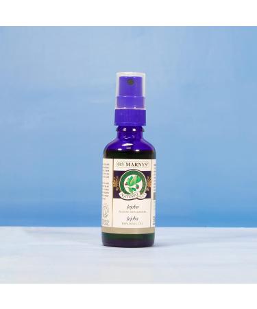 Marny's 100% Natural Repairing Jojoba Oil Hydrating for Hair Face Cuticles Body & Nails - 50 Mililitros Bottle - Buy Online on GoSupps.com