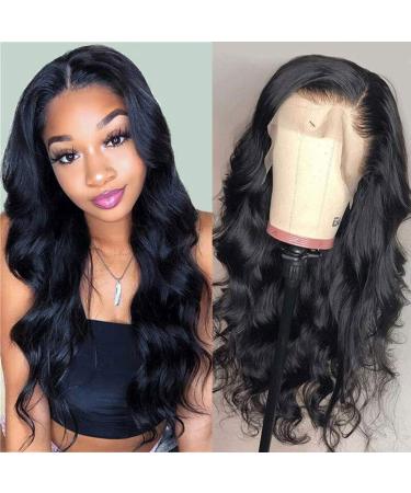 Foreverlove Body Wave Lace Front Wigs Human Hair Pre Plucked 150% Density Unprocessed Brazilian Virgin Human Hair 13x4 HD Lace Frontal Wig Over Shoulder-Length Human Hair Wigs for Women (12 Inch) 12 Inch (Pack of 1) 13x4 Body wave wig