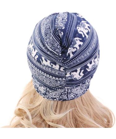 Minkissy 2pcs Sleep Turban Caps for Women | Elastic Chemotherapy Hat | Double Layer Headwear | Soft Sleep Caps - Buy Online on GoSupps.com