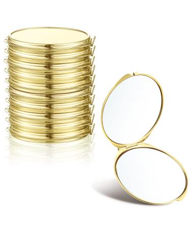 8 Pcs Compact Mirror Bulk with 1X 2X Magnification Double Sided Mini Travel Makeup Mirror Small Portable Pocket Mirror Folding Round Purse Compact Mirrors for Women Girls Bridesmaid Gifts(Gold) - Buy Online on GoSupps.com