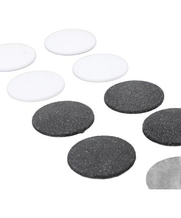 Electric Foot Grinder Replacement Heads Callus Remover Sanding Disc Exfoliating Sandpaper Disk Black White Coarse Fine Particles Durable Material - Buy Online on GoSupps.com