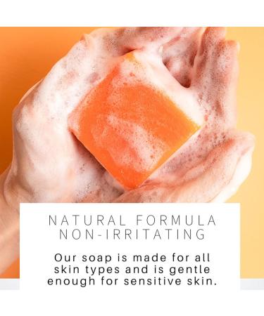 Turmeric Soap Turmeric Soap Bar Moisturizing Deep Clean Ginger Soap Moisturizing Natural Ginger Soap Bar Ginger Handmade Turmeric Exfoliating Soap Bar Natural Handmade Soap For body - Buy Online on GoSupps.com