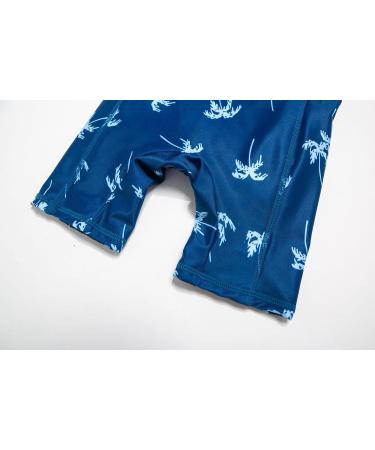 BONVERANO Baby Boy All-in-one Sunsuit/Swimsuit | UPF 50+ Sun Protection | Coconut Tree Design | 12-18 Months - Buy Online on GoSupps.com