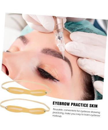 POPETPOP 70 pcs for Fake Skin Supply Professional Beginner Practice Headband Eyebrow Silicone 1 count (Pack of 1) As Shownx7pcs - Buy Online on GoSupps.com