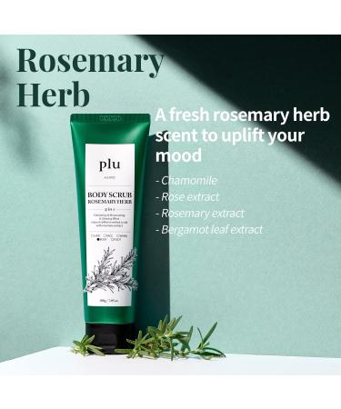 PLU Original Walnut Body Scrub Polish - Exfoliating with Rosemary & Chamomile - Acne Cellulite & Stretch Marks Relief 6.76 oz - Buy Online on GoSupps.com