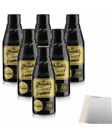 Mazzetti Cremoso Set of 6 bottles of 215 ml + usy block