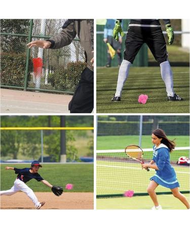Yaegoo 6 PCS Rubber Reaction Bounce Balls for Hand-Eye Coordination - Agility & Speed Training - Buy Online on GoSupps.com