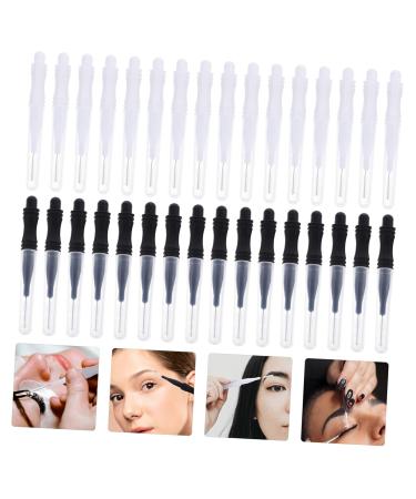 Didiseaon 60 Pcs Eyebrow Brush Set - Tiny Eyebrow Lamination & Makeup Tools - Eyelash & Brow Brushes - Black & White Toothbrush Design for Perfect Lash & Brow Grooming - Buy Online on GoSupps.com