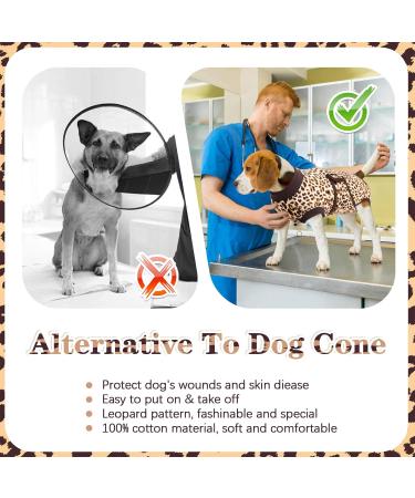 Kuoser Dog Recovery Suit - Breathable Post-Op Body for Dogs & Cats | Anti-Lick Op Body in XXL Brown - Buy Online on GoSupps.com