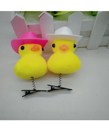 AJOIDR 1pc/5pcs/10pcs/20pcs Cartoon Duck Shape Hairpin Hair Clip for Vacation Spring Carnivals Ponytail Bangs Hairpin for Girl 1# - Buy Online on GoSupps.com