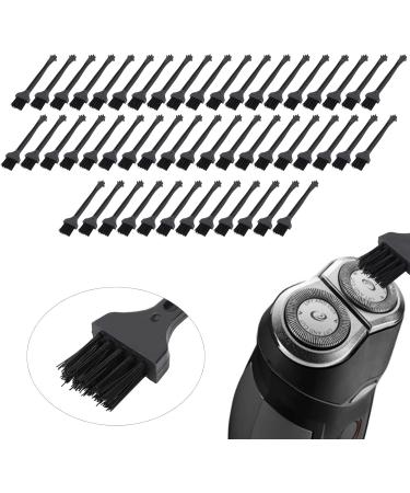 50-Pack One-Way Mini Cleaning Brushes with Nylon Bristles & PP Handles - Perfect for Razors Baby Bottles Keyboards & More - Black - Buy Online on GoSupps.com