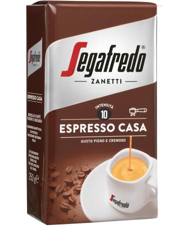 Segafredo Le Classiche Espresso Casa Gusto Pieno E Cremeso Coffee Grinder 250 g 1 - Buy Online on GoSupps.com