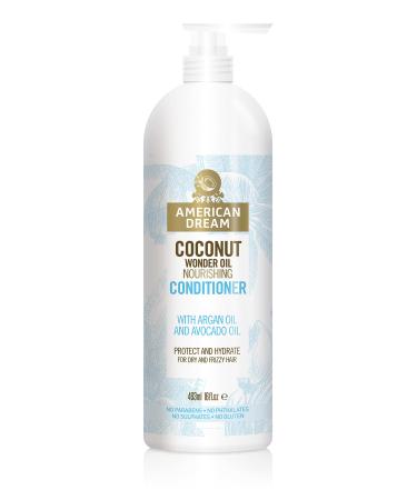 American Dream Coconut Wonder Oil Nourishing Conditioner with Argan Oil and Avocado Oil