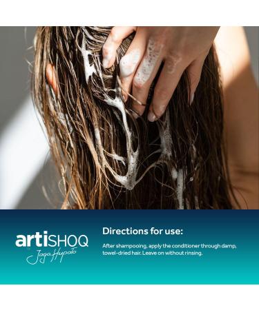 ARTISHOQ Multifunctional Leave-In Treatment Hair Serum - 10 Active Ingredients for Frizz Control & Hair Care - Improve Hair Health Instantly - 100ml / 3.4oz - Buy Internationally - Buy Online on GoSupps.com