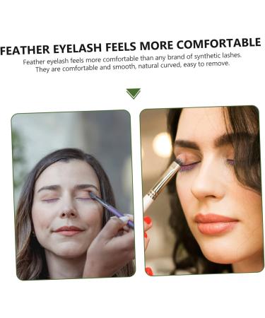 POPETPOP 25 Pairs Colored False Eyelashes Female Eyelashes Natural False Eyelashes False Lashes Girls Fake Eyelash Cosmetiquera Makeup Artificial Fiber Cosmetics Dense 3d - Buy Online on GoSupps.com