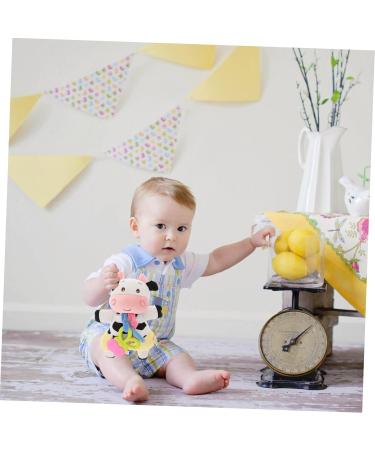 Toyvian Soothing Towel - Super Soft Plush Baby Calming Toy for Boys | Elastic Blanket and Animal Character - Buy Online on GoSupps.com