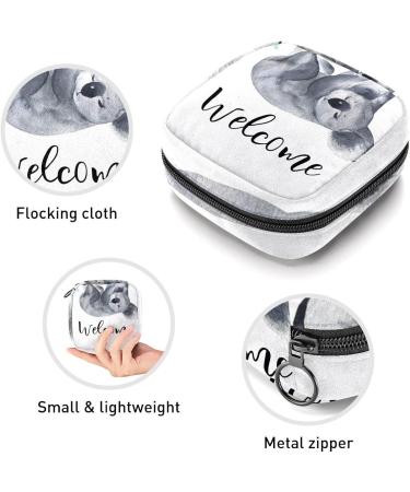 Period Bag Sanitary Napkin Storage & Travel Makeup Pouch - Animal Welcome Color1101 - Buy Online on GoSupps.com