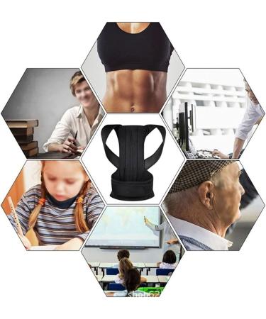 Posture Corrector Back Brace Lumbar Support Belt for Men and Women - Adjustable Waist Trimmer Straps for Clavicle Support Neck Back and Shoulder (Size : X-Large) (X) - Buy Online on GoSupps.com