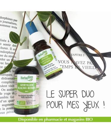 Pranar m Herbalgemm - Macerate Mother - Organic Blueberry - Food Supplement Gemmotherapy Concentrated - Fresh Bud Extract - For Eyes - Vegan - 30 ml - Buy Online on GoSupps.com