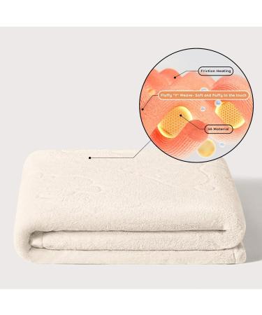 BC BabyCare Thickened Coral Fleece Hooded Baby Bath Towel - Super Absorbent 105x105 cm | Ideal for Newborns & Toddlers - Buy Online on GoSupps.com