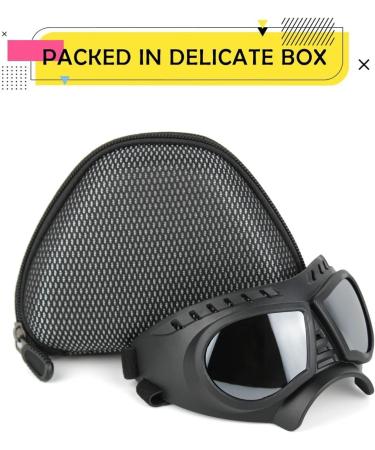 Petleso Silver Sunglasses for Dogs | UV Protective Glasses for Small/Medium Breeds | Easy Wear Fashionable Pet Accessories - Buy Online on GoSupps.com