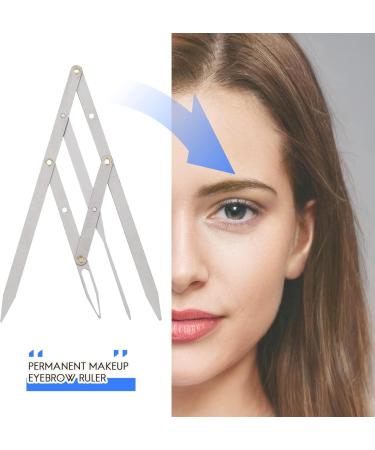 tibiu 1Pcs Eyebrow Ruler Permanent Makeup Eyebrow Ruler Golden Ratio Divider Caliper Microblading Stencil Shaping Tool Tattoos Accessories Supplies - Buy Online on GoSupps.com
