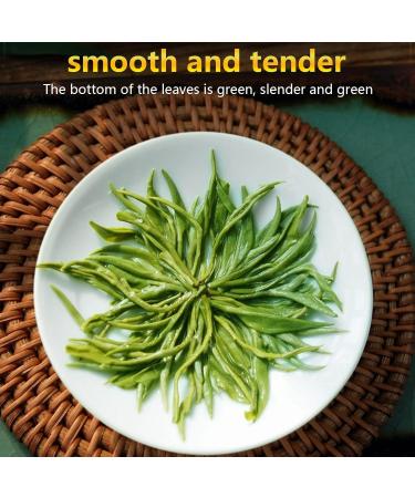 WOOXGEHM Jasmine Green Tea Strong Aroma Chinese Mao Jian Tea Yellow Color Selected Green Tea From the High Mountains Has the Effect of Cooling and Relieving the Summer Heat - Buy Online on GoSupps.com