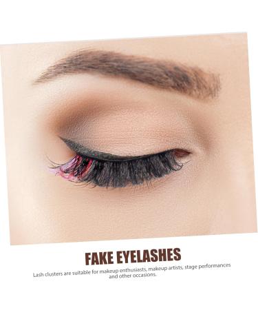 ABOOFAN 14 Pairs False Lashes Fake Eyelashes Individual Lashes Curl Lash Extensions Lash Clusters Cluster Lashes Lash Extensions Clusters Fake Lashes Imitation Extend Multi-layer - Buy Online on GoSupps.com