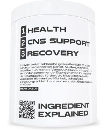 Aceus Nutrition L-Glycine Powder for Your Skin 500 g High Dose Made in Germany - Buy Online on GoSupps.com