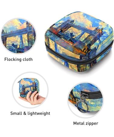 Buy Women's Bonds Storage Pockets Stillpad Waller - Portable Oil Painting London Bridge Period Kit Bag | Stylish & Functional Feminine Products for Women & Girls - Buy Online on GoSupps.com