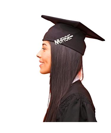 Nurse Hair Bling 2pc Hair Pin Set - RN/LPN Graduation Gift for Women (Silver) - Buy Online on GoSupps.com