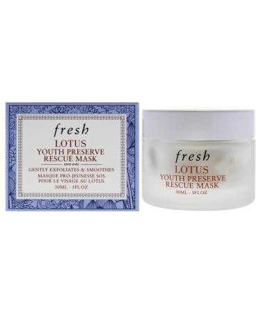 Lotus Youth Preserve Rescue Mask by Fresh for Women - 1 oz Mask