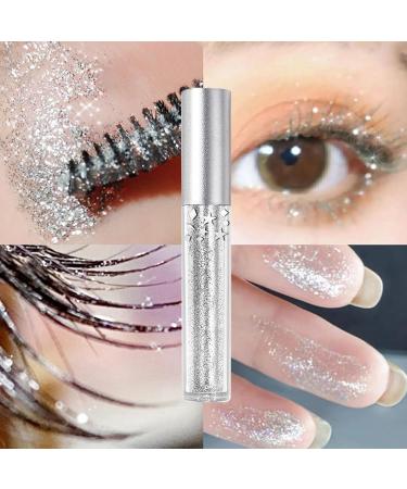 Glitter Mascara Glitter Mascara for Thick Shiny Eyelashes for Party Wedding Festival (Color) - Buy Online on GoSupps.com