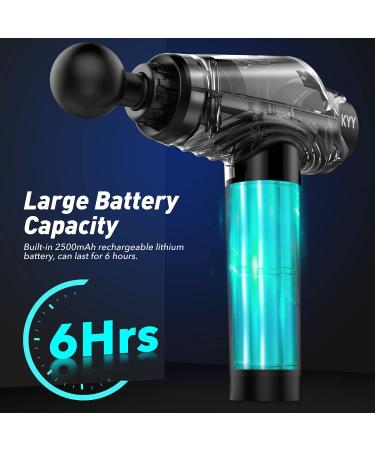 Deep Tissue Percussion Massage Gun - 10 Heads, 30 Speeds for Athletes - Buy Online on GoSupps.com