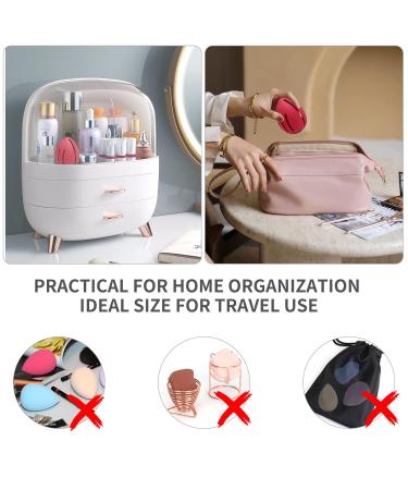 Beauty Blender Holder | Travel-Friendly Make-up Sponge Case | Khaki Color - Buy Online on GoSupps.com