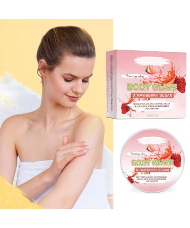 BAYUELSWU Body Glaze Body Butter Donut 3.5 oz Body Glaze Body Butter Moisturizes Cream for Dry Skin New Body Glaze Deeply Moisturizes Skin for Women (F Set)