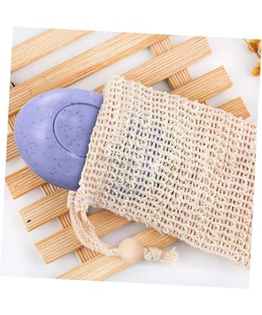 FOMIYES 20pcs Mesh Soap Pouch Soap Saver Bag Soap Drying Pouch Soap Bag Soap Mesh Bag Cotton Linen - Buy Online on GoSupps.com