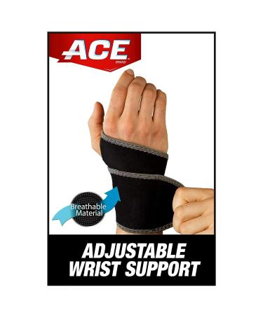 ACE Adjustable Neoprene Wrist Support - Support & Compression for Arthritic Joints - Buy Online on GoSupps.com
