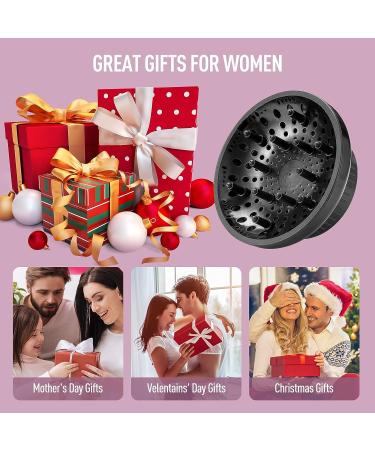 Universal Hair Diffuser Attachment for Curly Hair - Black | Perfect Valentine or Birthday Gift for Her - Buy Online on GoSupps.com