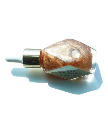 Shimmering Body Oil - Champagne Gold & Jasmine Rose | Luxurious Hydration for All Skin Types - Buy Online on GoSupps.com