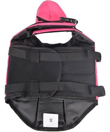 ChezAbbey Dog Life Jacket - Adjustable Safety Vest for Cats and Dogs - Rose Red X-Small - Buy Online on GoSupps.com