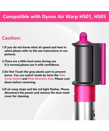 Smoothing Dryer Attachment for Dyson Airwrap - Anti-Flyaways Styling, Faster Drying | Compatible with Dyson Airwrap Styler HS01 HS05 | Purple - Buy Online on GoSupps.com