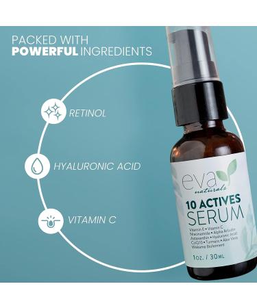 Skin Brightening Serum for Women | Glowing Facial Serum with Vitamin C, Hyaluronic Acid, Niacinamide & E | Dark Spot Remover & Sun Spot Corrector - Buy Online on GoSupps.com