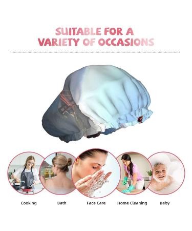 Golden Gate Bridge Printed Shower Cap - Waterproof Bath Cap for Women - Fits All Head Sizes and Hair Textures - Buy Online on GoSupps.com