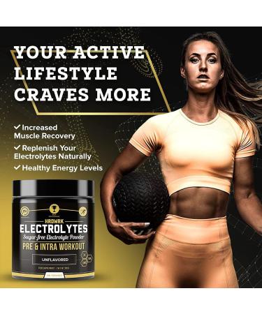 HRDWRK - 100 Servings Keto Electrolytes Powder Hydration Sugar Free - Electrolyte Powder to Boost Endurance & Reduce Fatigue with Electrolytes Supplement - Unflavored & Mango Pineapple Set - Buy Online on GoSupps.com