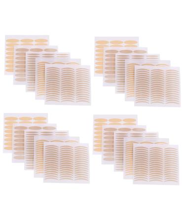 Housoutil 50 Sheet Lace Double Eyelid Sticker Invisible Tape Double Eyelid Stick Tape Invisible Eye Stickers