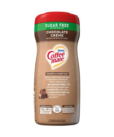 Coffee Mate Sugar Free Chocolate Creme Powder Creamer 10.2 oz | Keto-Friendly Coffee Creamer - Buy Online on GoSupps.com