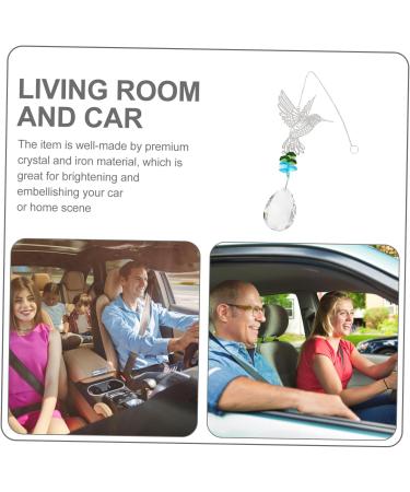 Zerodeko 1pc Crystal Pendant Decor Windchimes Unique Outdoor Stylish Car Pendant Children's Room - Buy Online on GoSupps.com